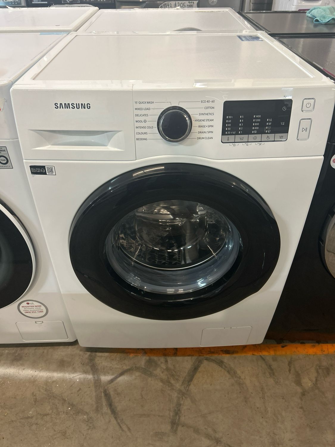 Samsung WW90TA046AE 9kg 1400rpm Washing Machine White