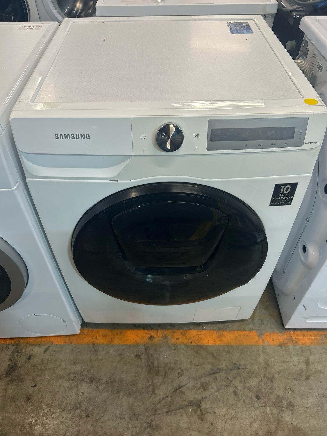 Samsung WD10T654DBH 1400rpm 10.5kg/6kg Washer/dryer White