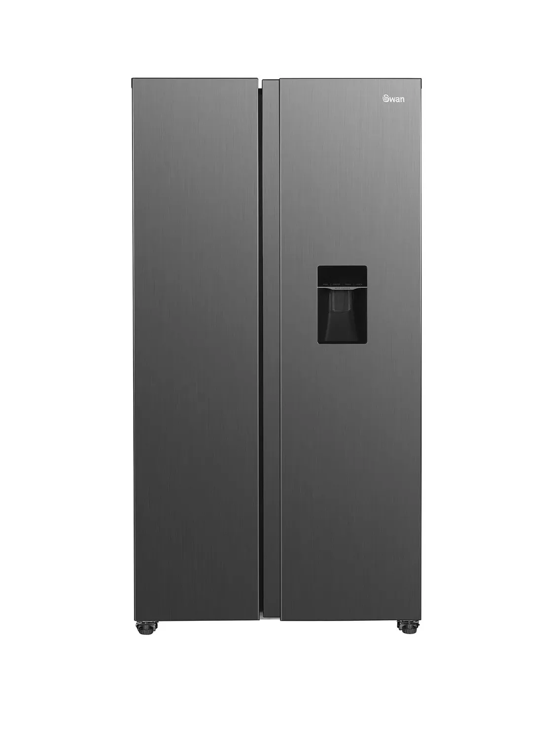 Swan SR156110I W91cm American Style Fridge Freezer - Frost Free - Water Dispenser - Brand New Silver