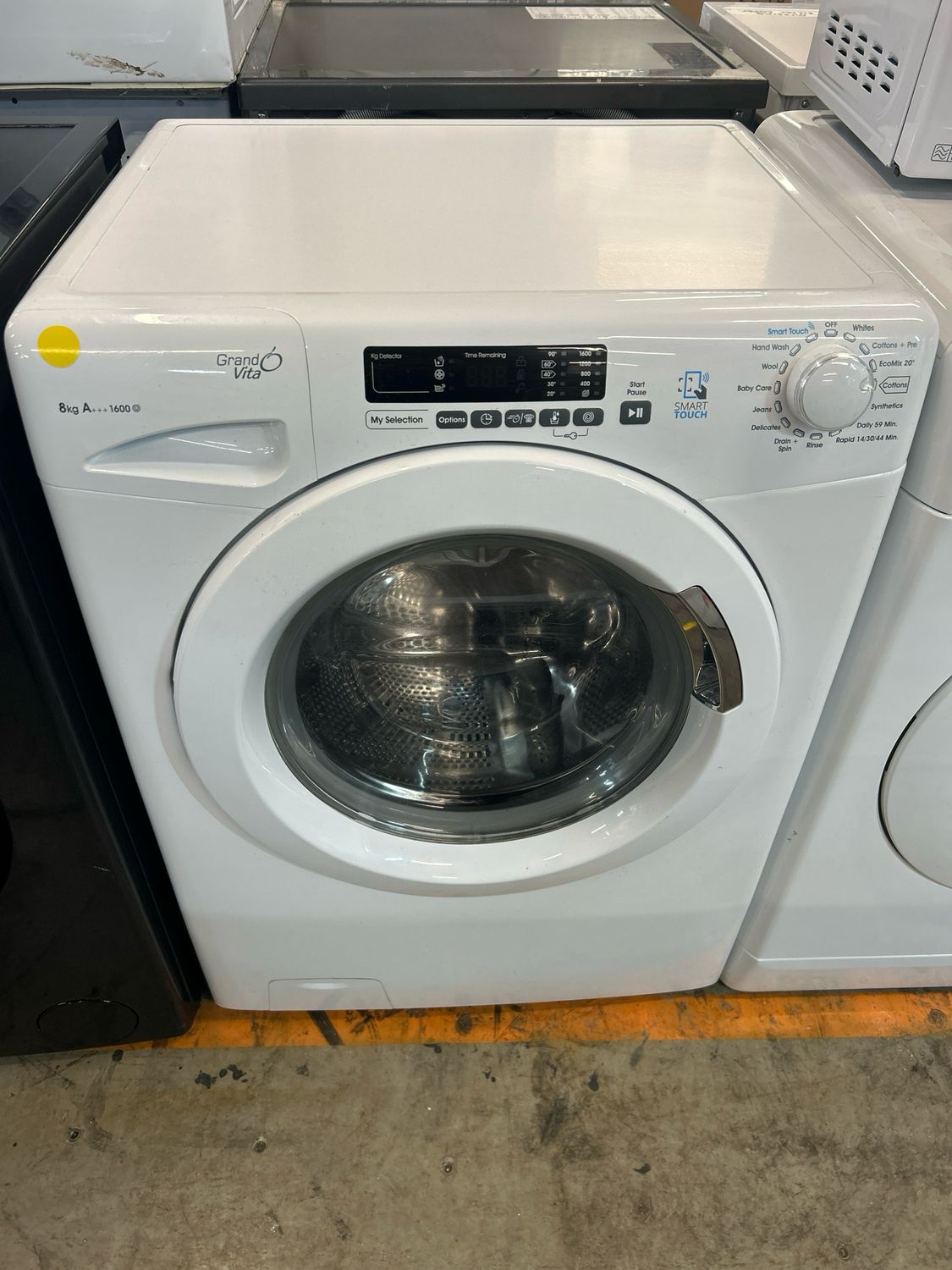 Candy GVS168D3-80 8kg 1600rpm Washing Machine White