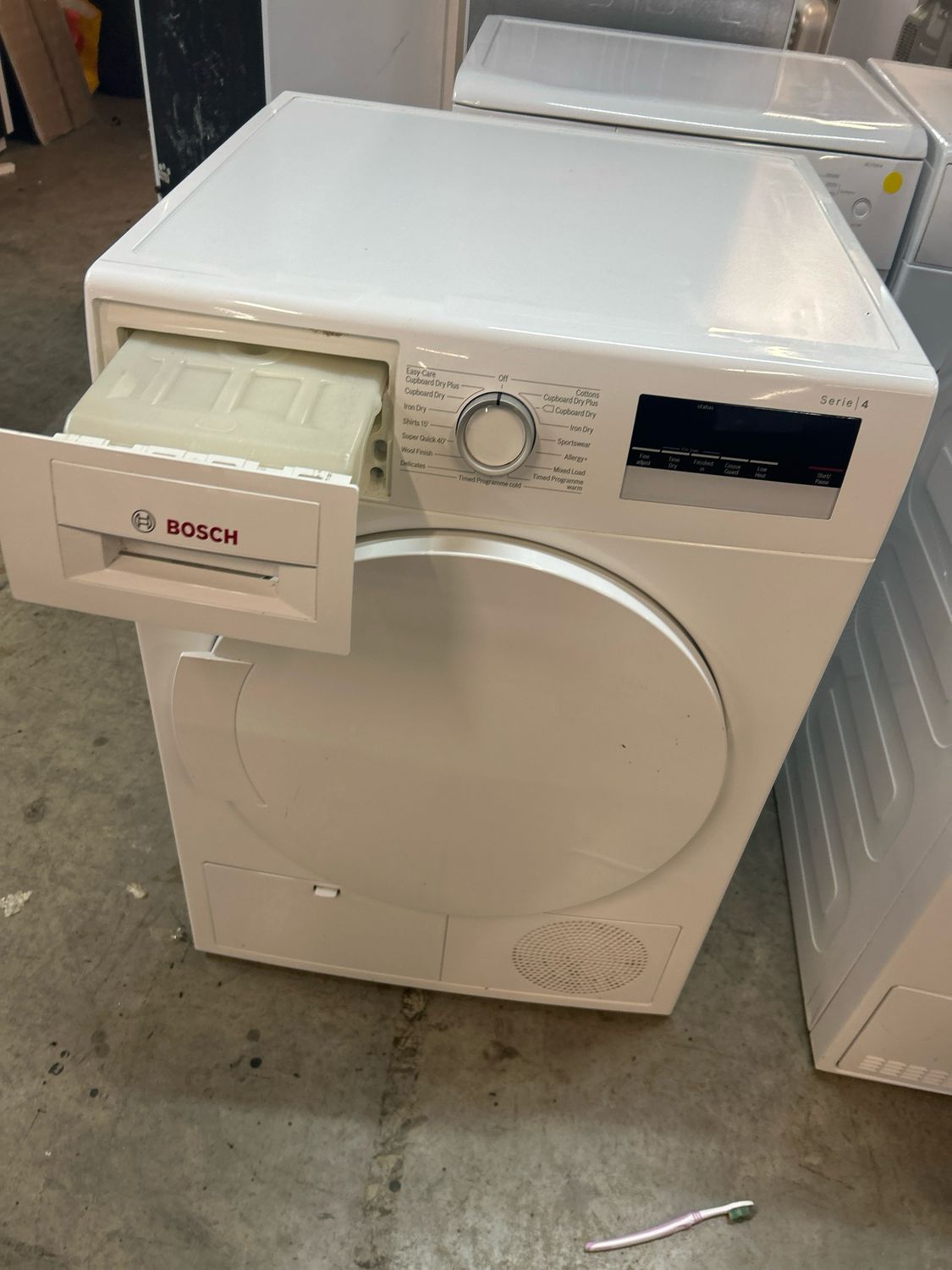 Bosch WTN83200 8kg Condenser Dryer White