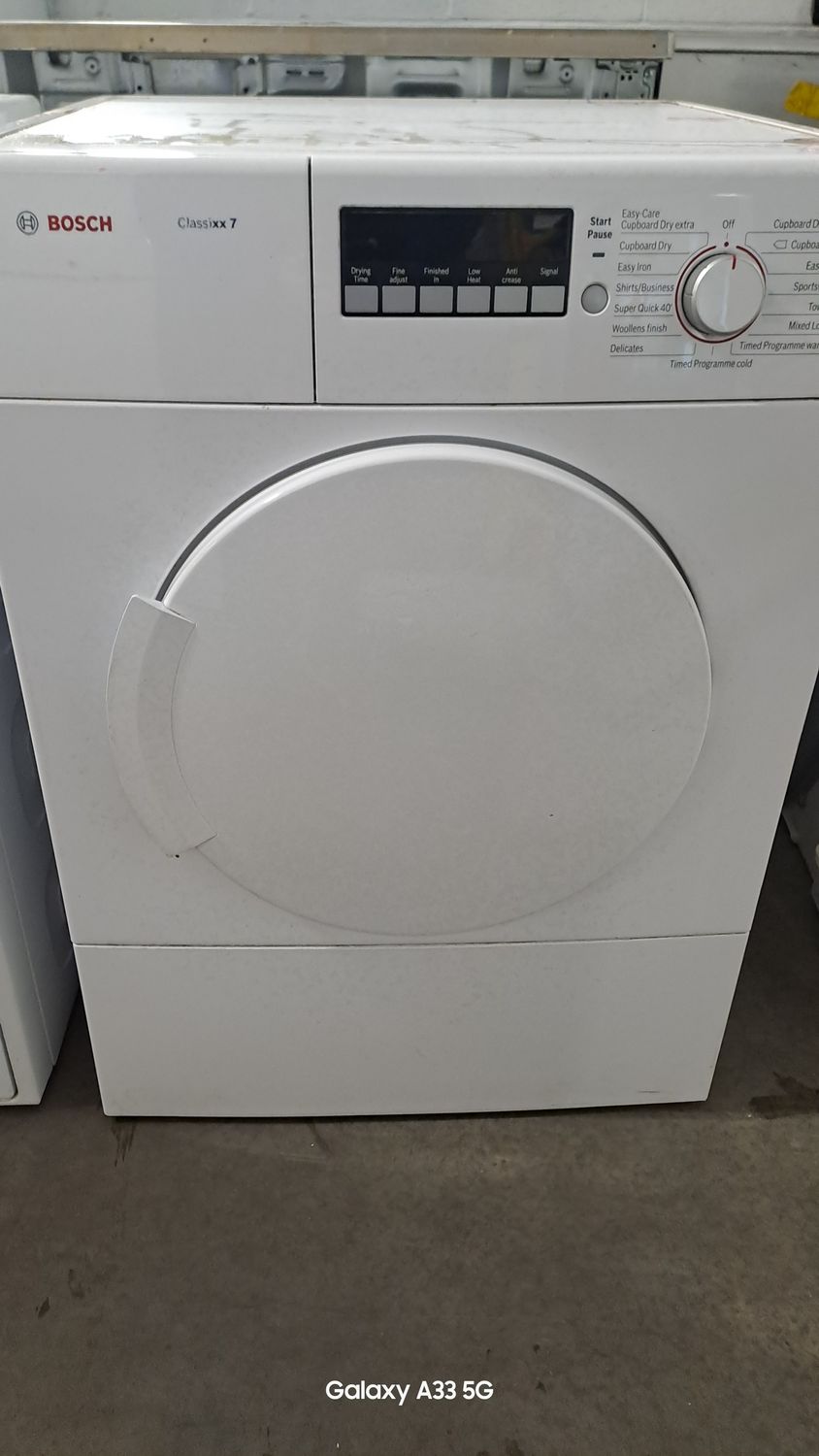 Bosch WTA74200GB 7kg Vented Dryer White