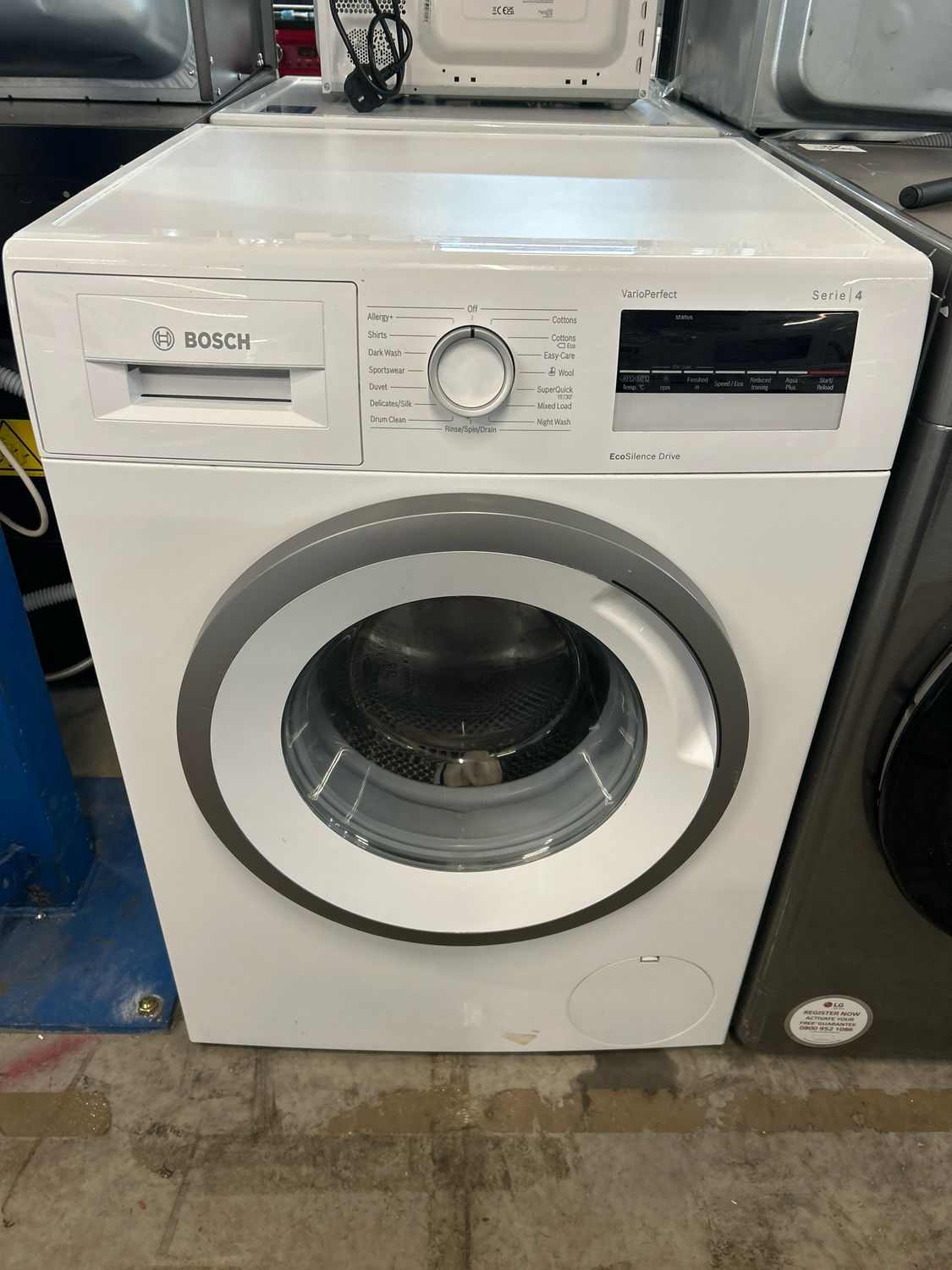 Bosch 8kg 1400rpm Washing Machine White