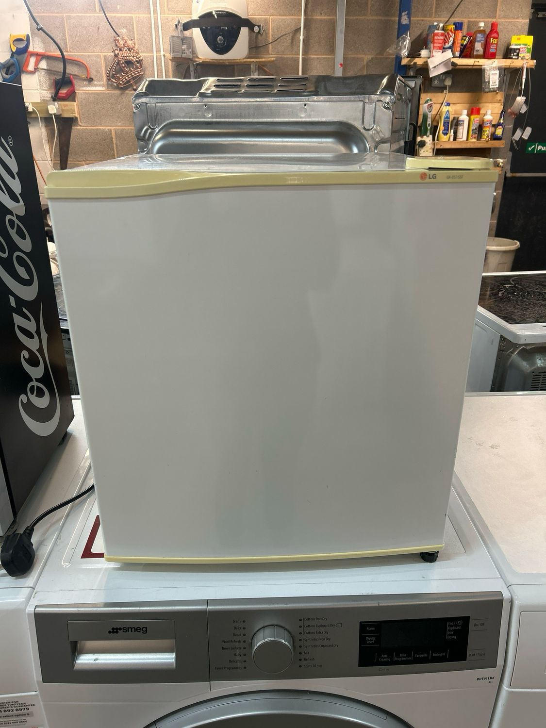LG Table Top Fridge White