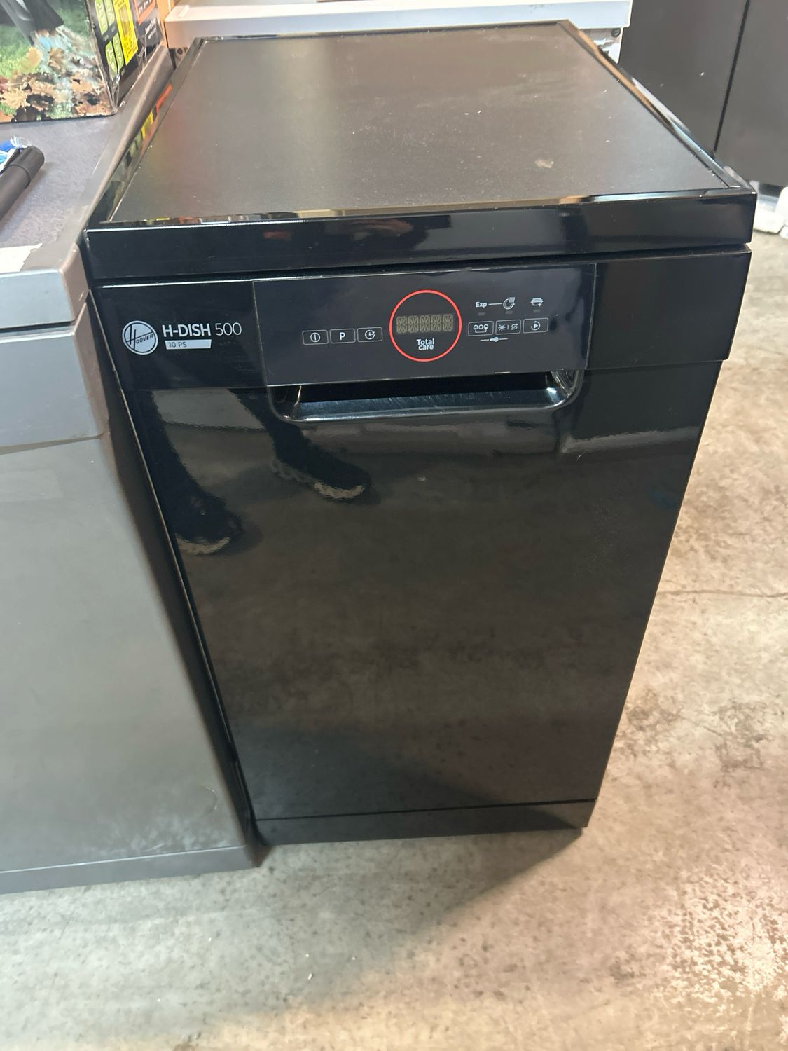 Hoover 45cm Freestanding Slim Line Dishwasher Black