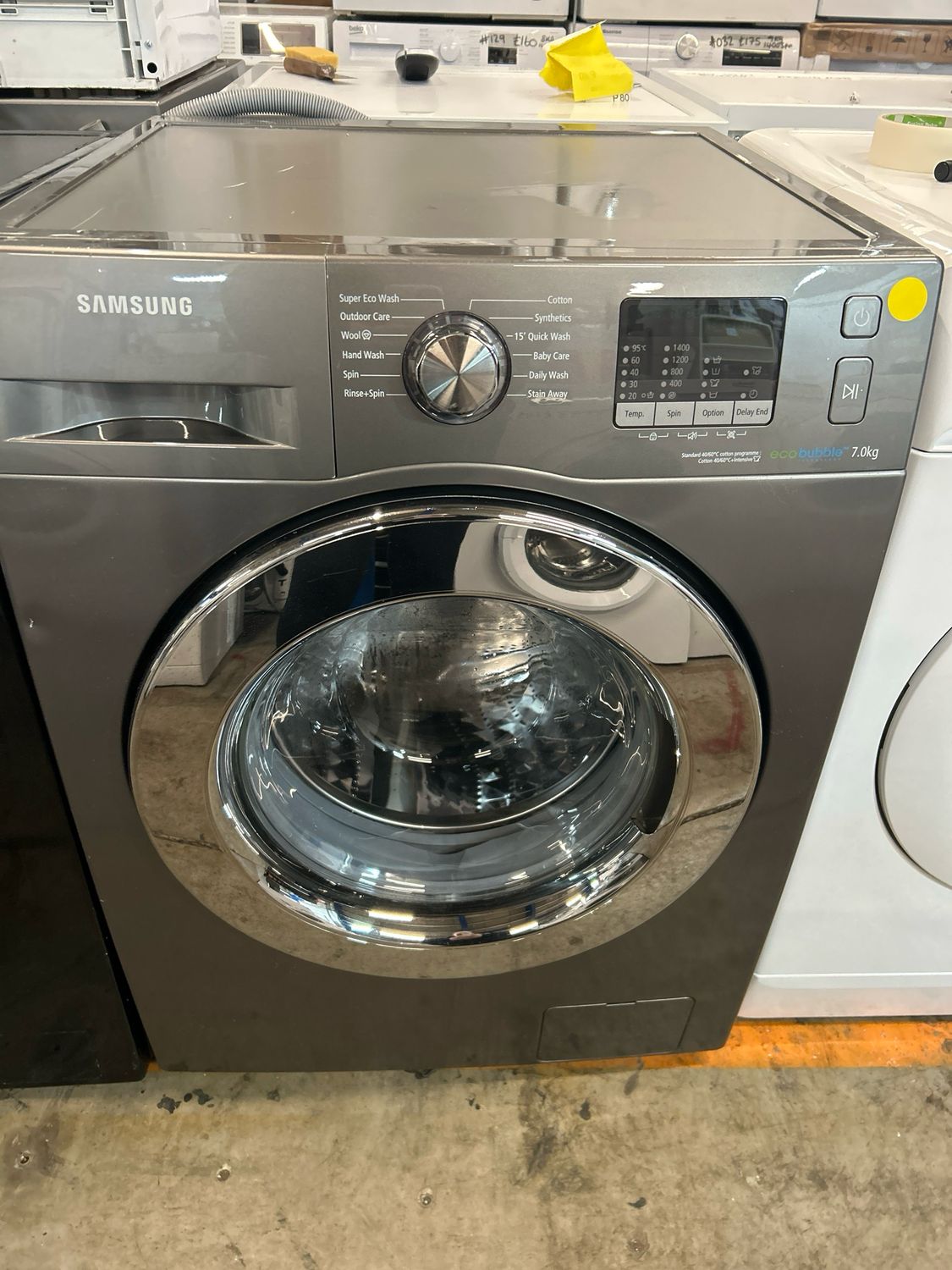 Samsung 7kg 1400rpm Washing Machine Grey