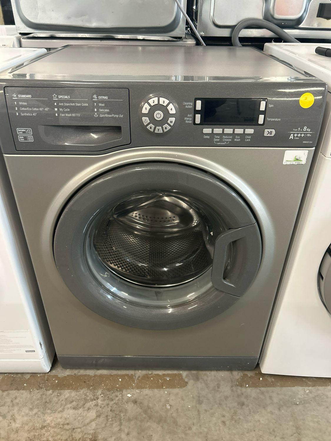 Hotpoint 8kg 1400rpm Washing Machine Grey