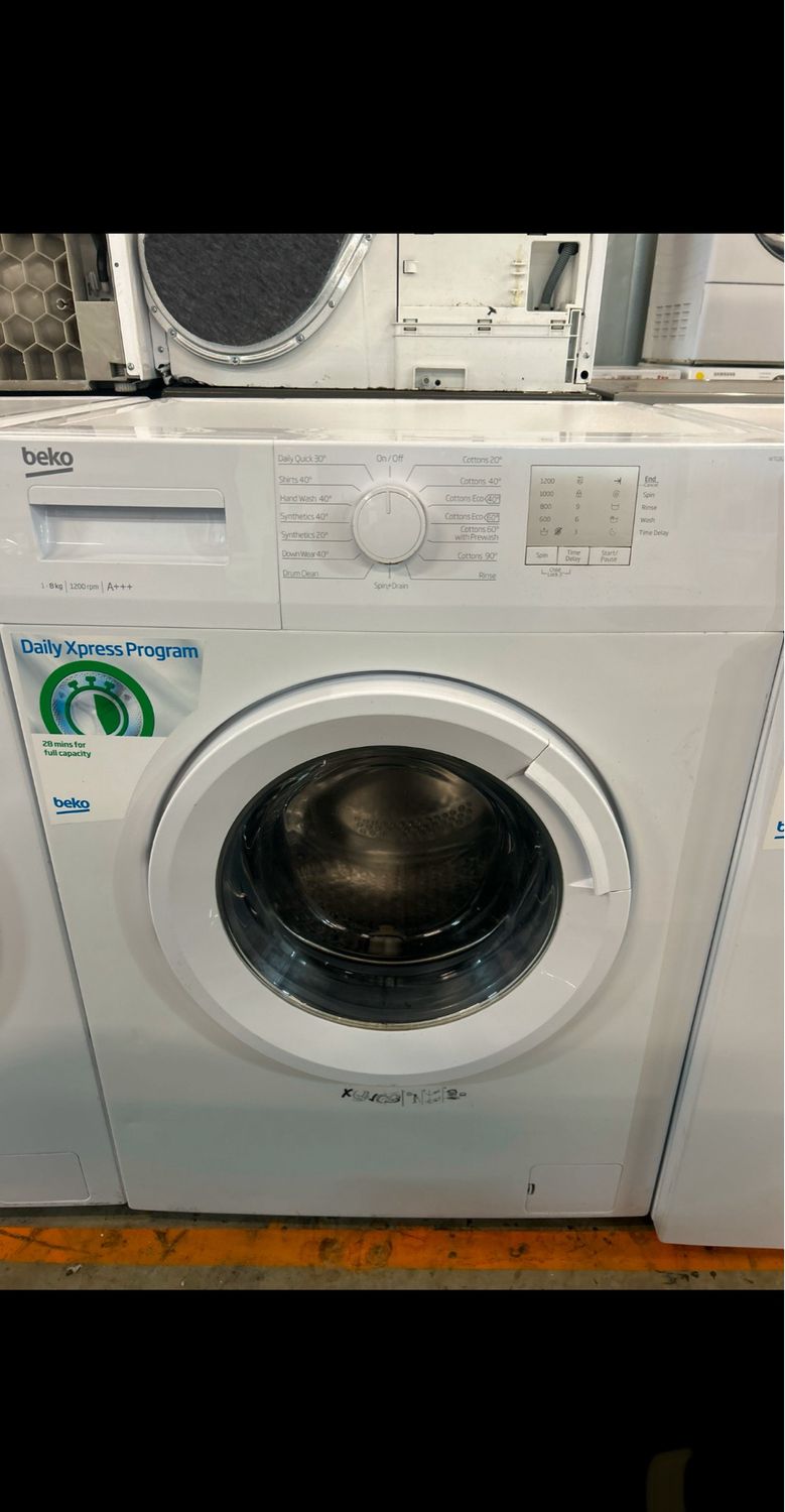Beko WTG820M1W 8kg 1200rpm Washing Machine White