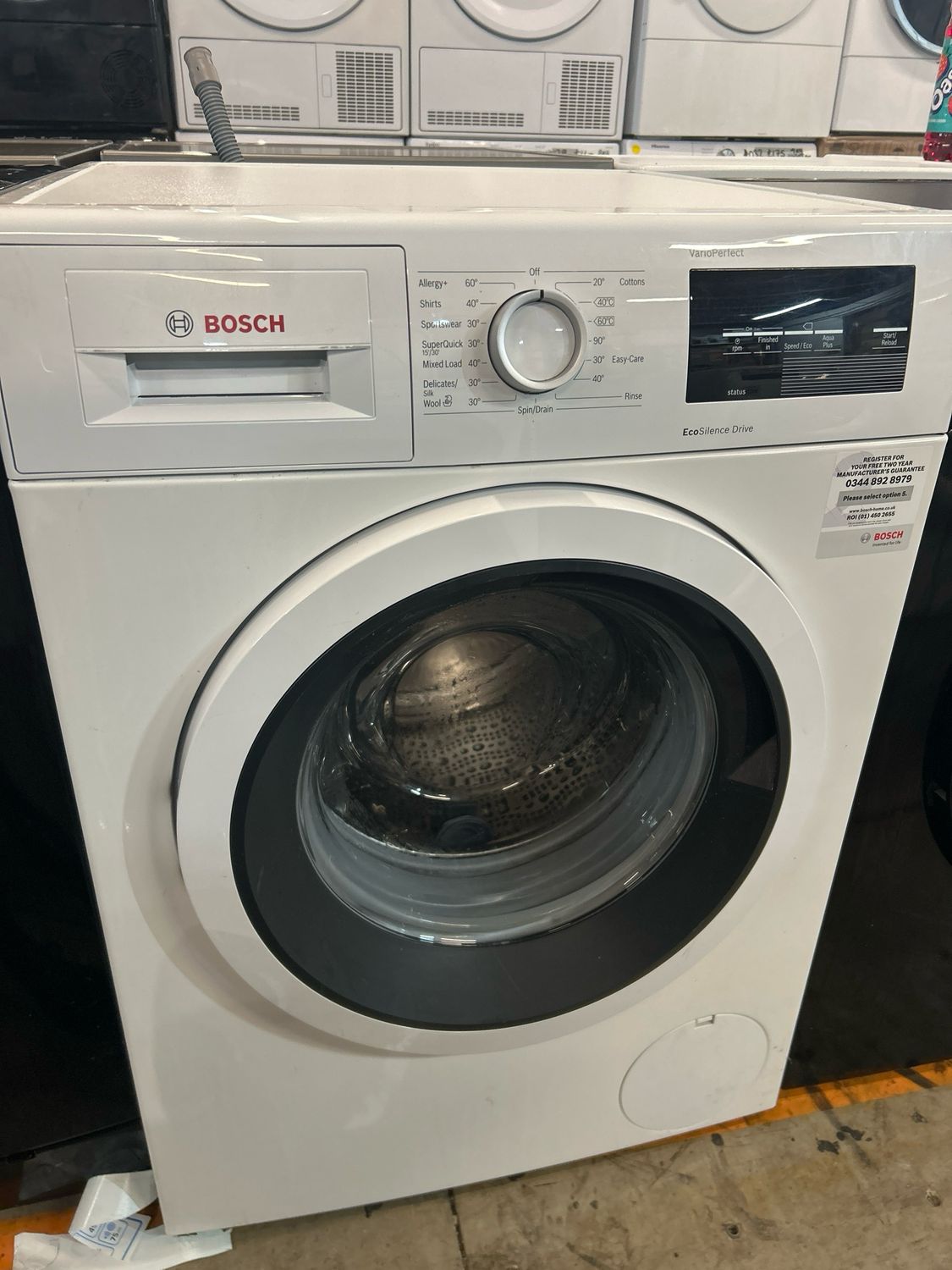 Bosch WAT28371GB/34 8kg 1400rpm Washing Machine White