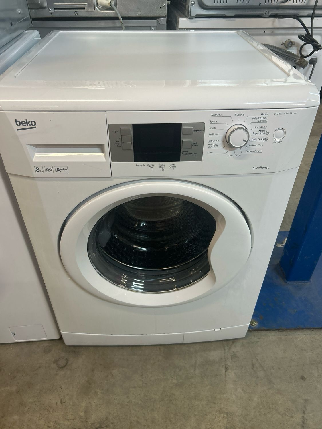 Beko ECOWMB81445LW 8kg Load 1400 Spin Washing Machine White