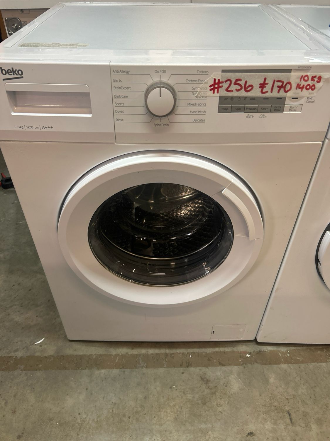 Beko WTG1041B2W 10kg 1400rpm Washing Machine White
