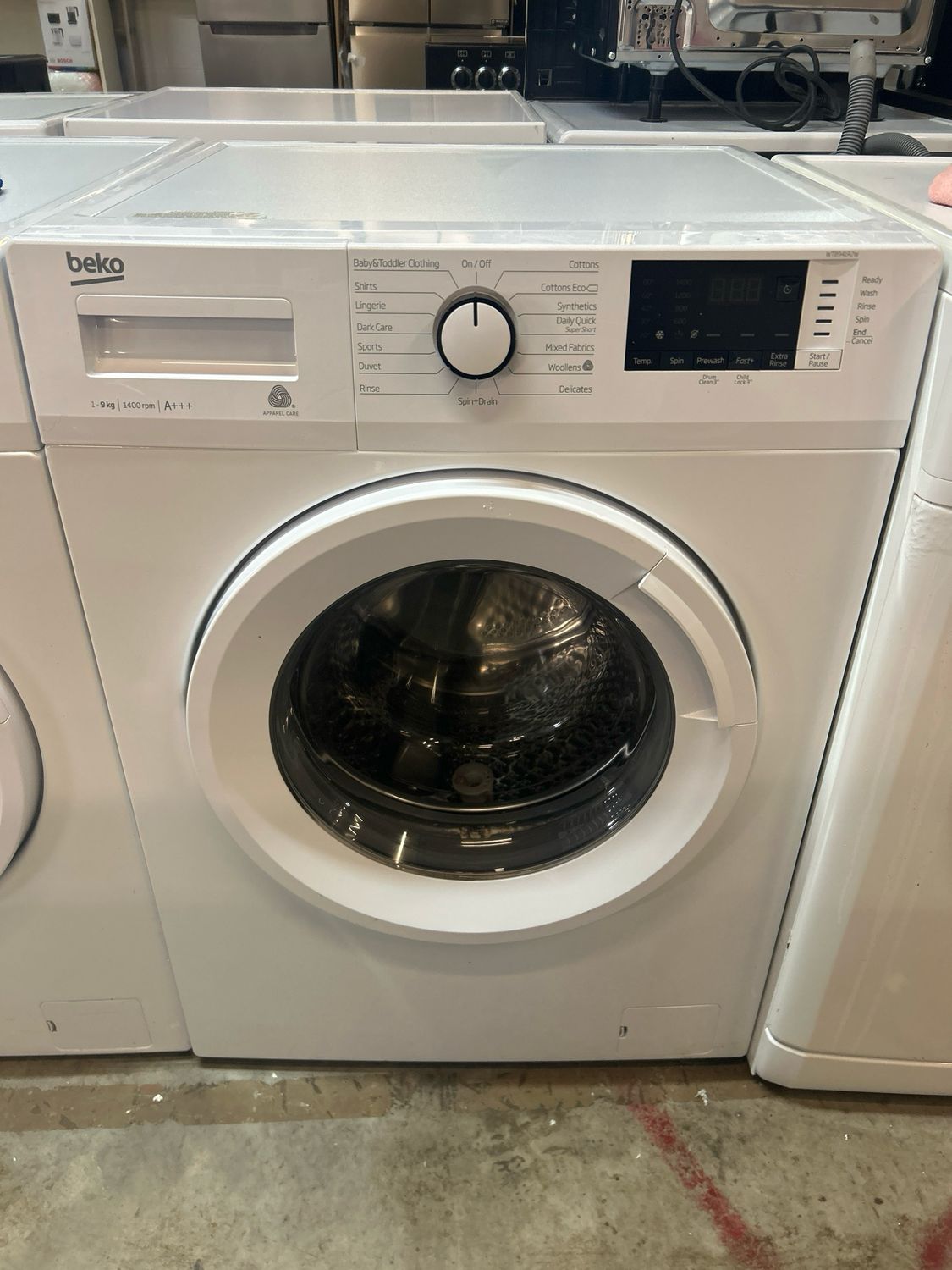 Beko WTB941R2W 9kg 1400rpm Washing Machine White