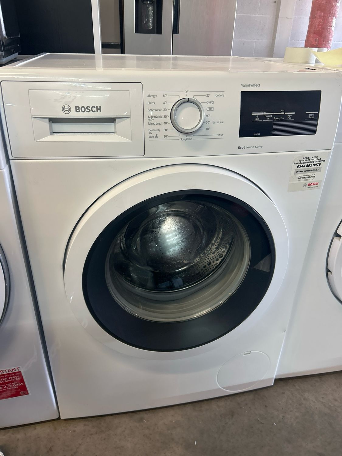Bosch WAT28371GB/34 8kg 1400rpm Washing Machine White