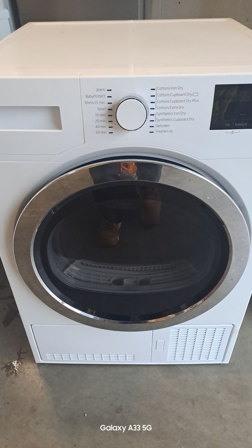 Beko DCR93161W 9kg B Condenser Dryer White Refurbished 