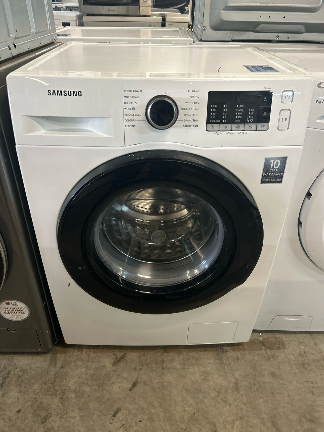 Samsung WW80TA046AE/EU 8kg Washing Machine, 1400rpm, White