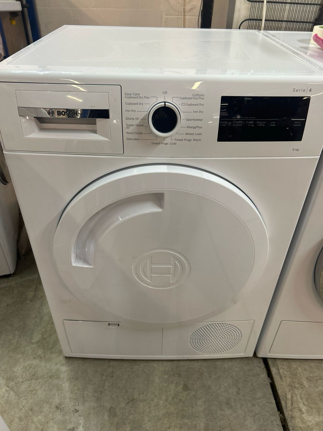 Bosch WTN83202 8kg Condenser Dryer White
