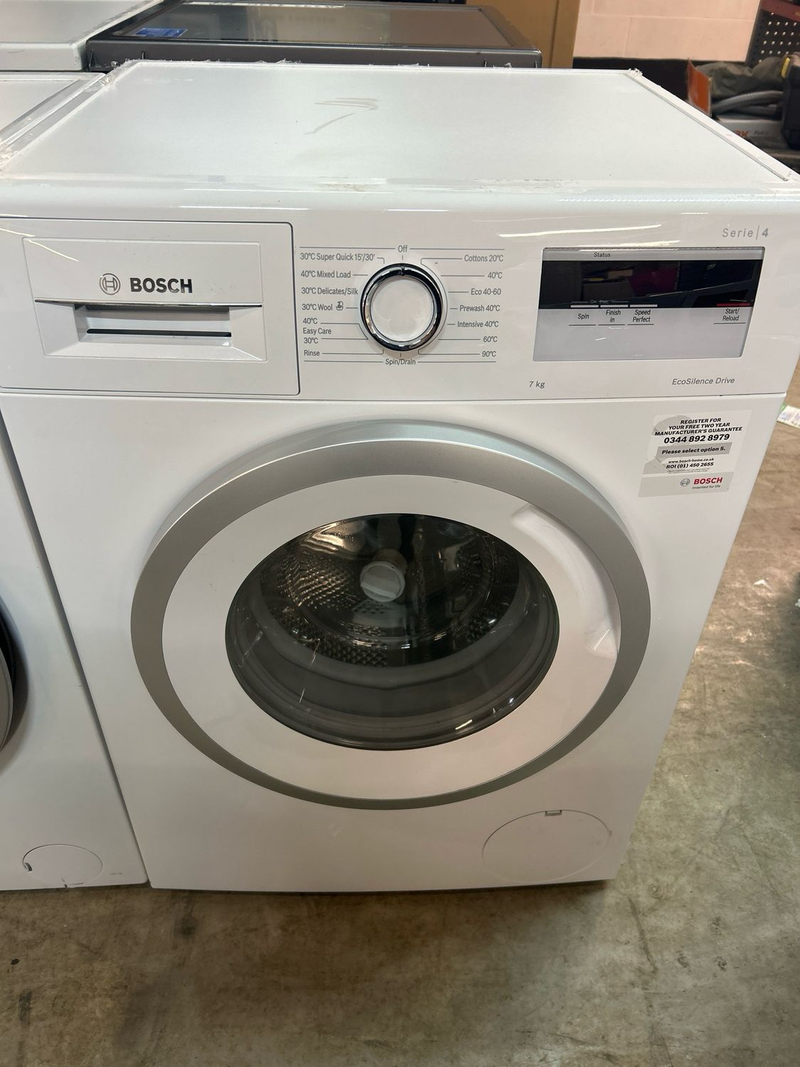 Bosch WAN28081GB/46 7kg 1400rpm Washing Machine White