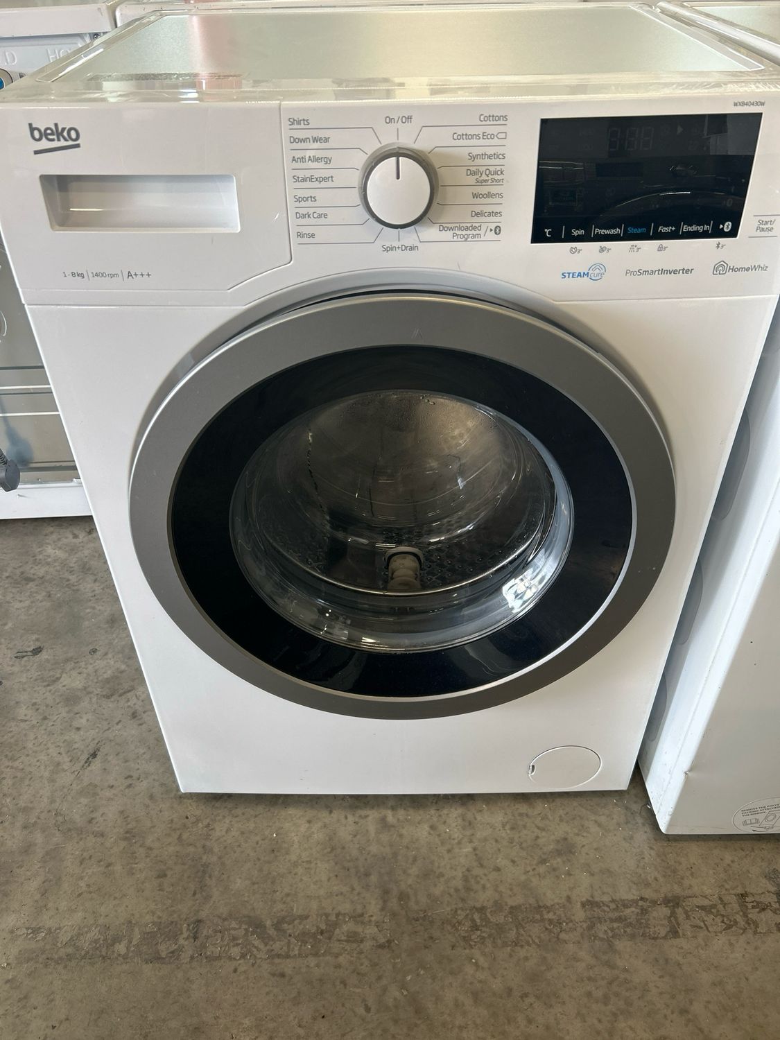 Beko WX840430W 8kg 1400rpm Washing Machine White