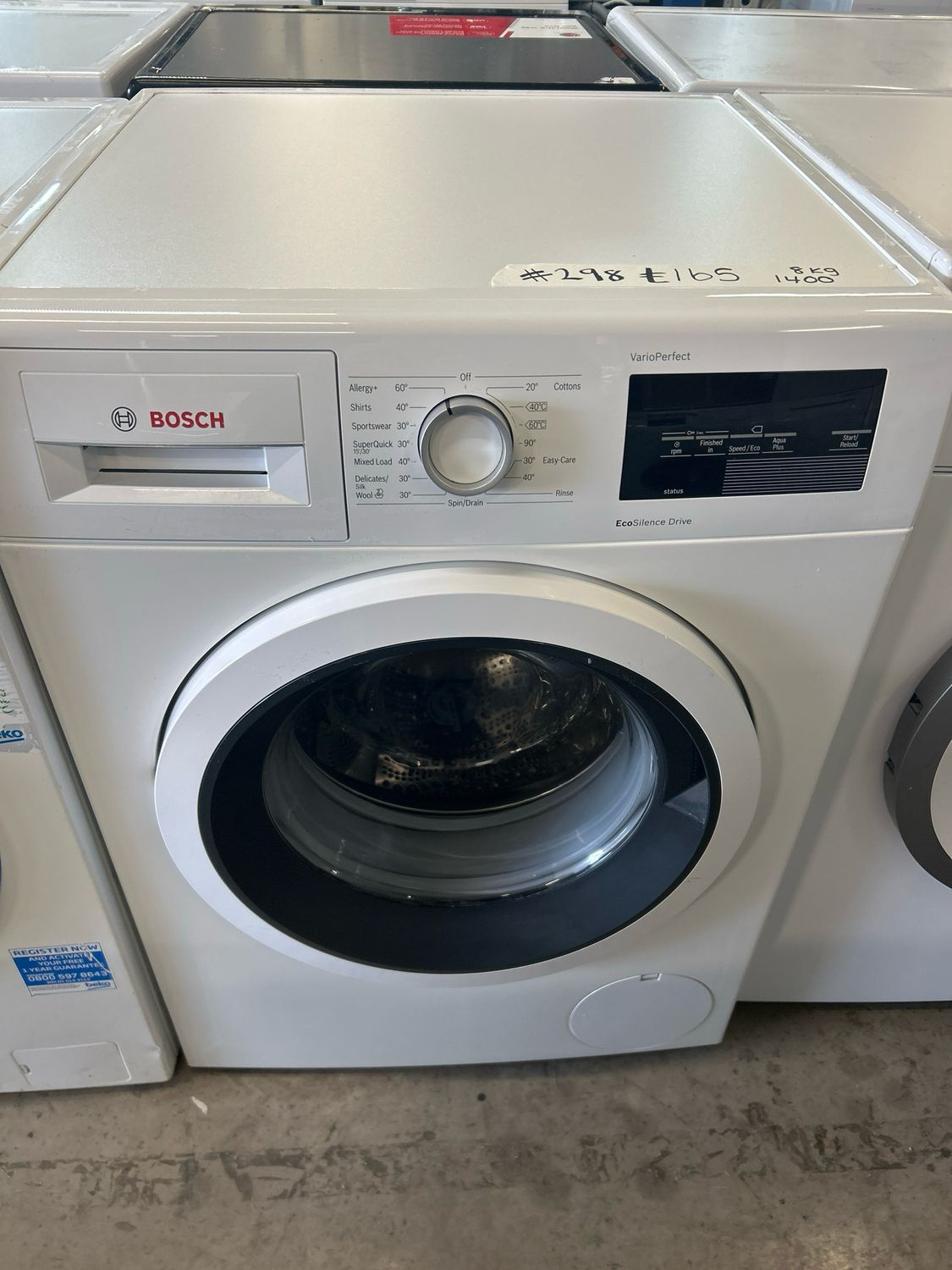 Bosch WAT28371 8kg 1400rpm Washing Machine White