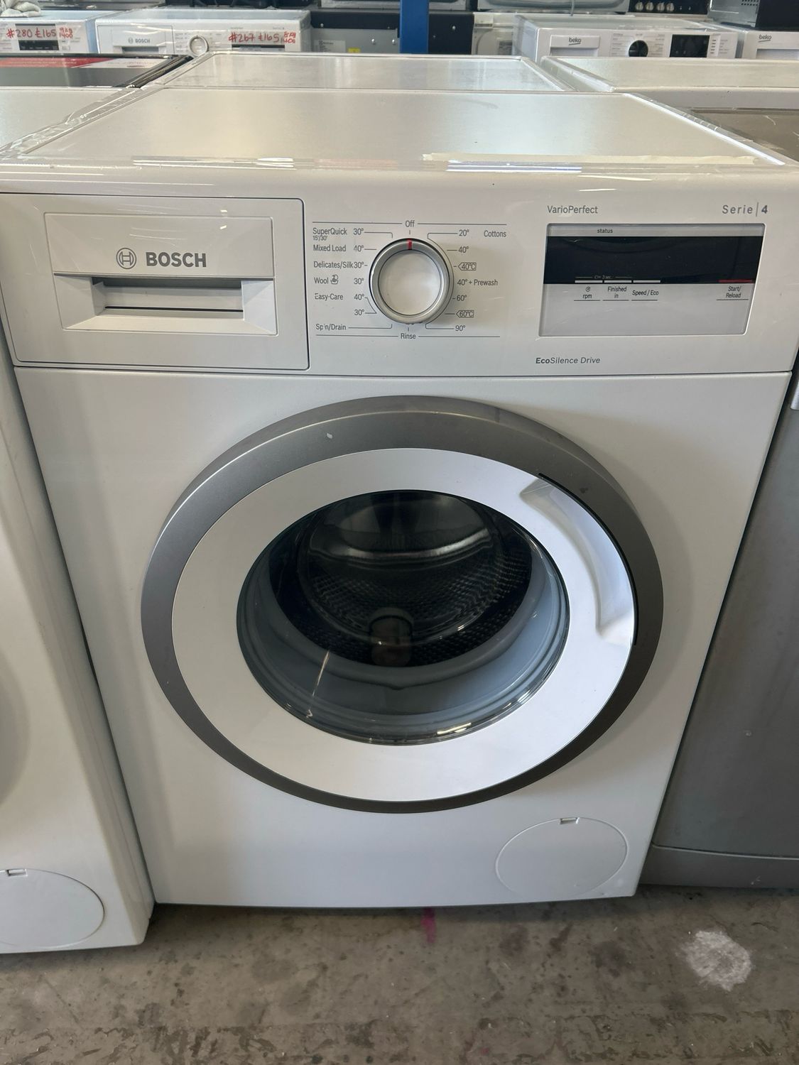 Bosch WAN28050 8kg 1400rpm Washing Machine White