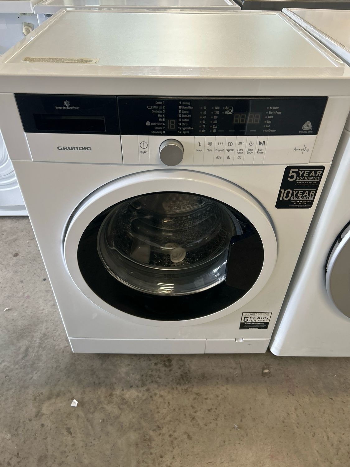 Grundig GWN49460CW 7kg 1400rpm Washing Machine White
