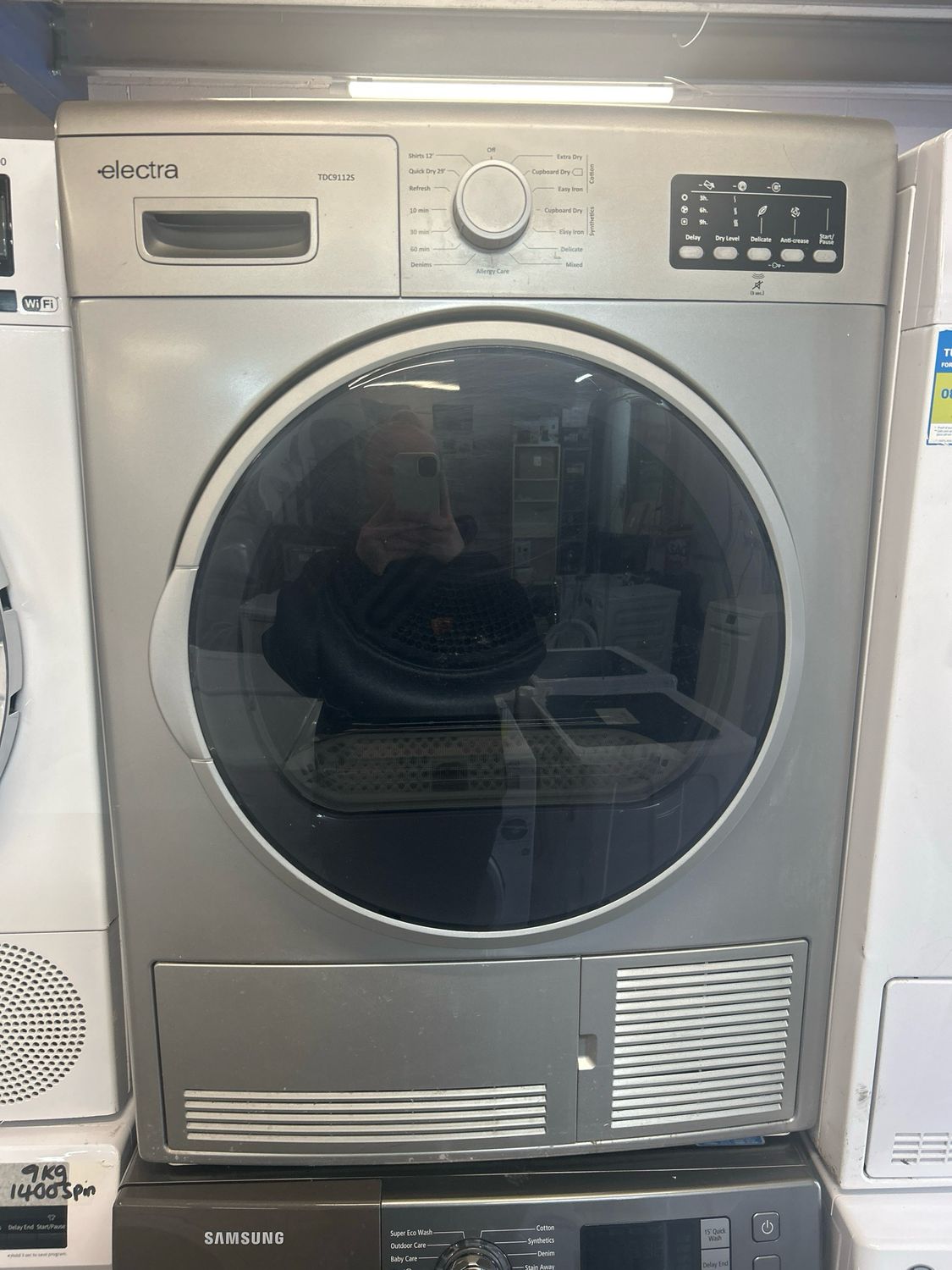Electra TDC9112S 9KG Condenser Dryer Silver