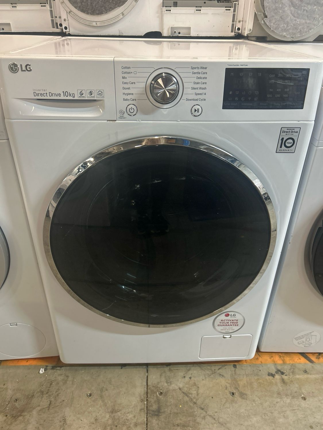 LG FH4U2JCN2 10kg 1400rpm Washing Machine White