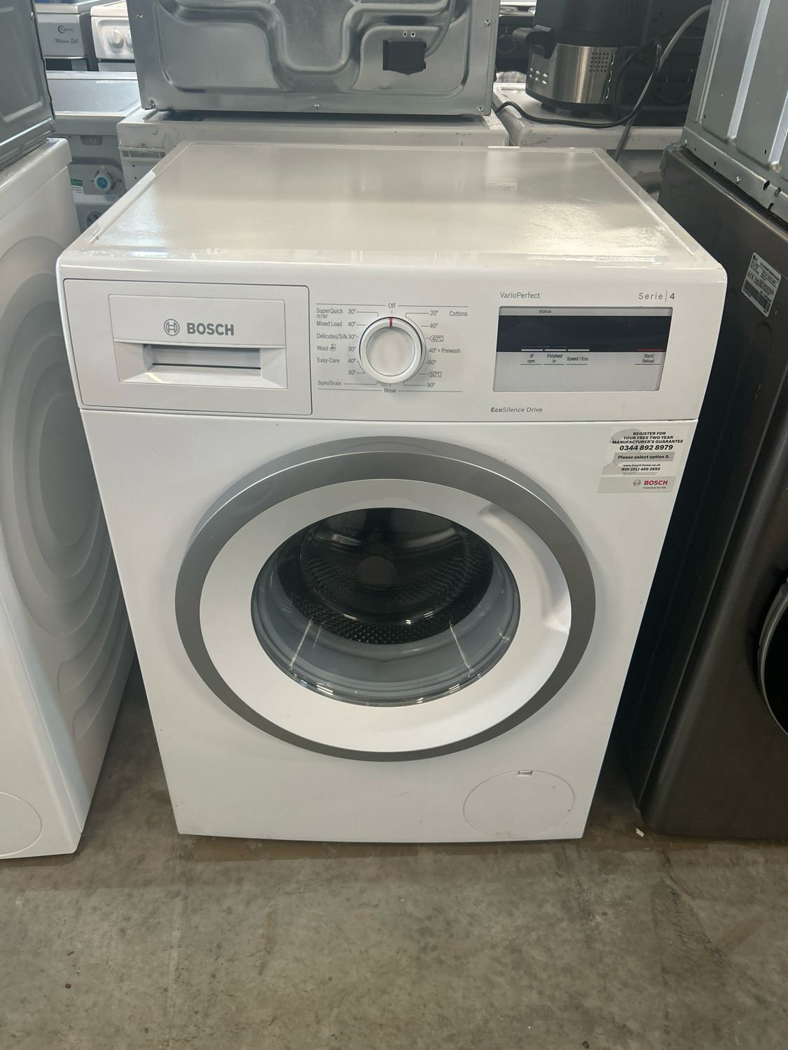 Bosch WAN28081GB/46 7kg 1400rpm Washing Machine White