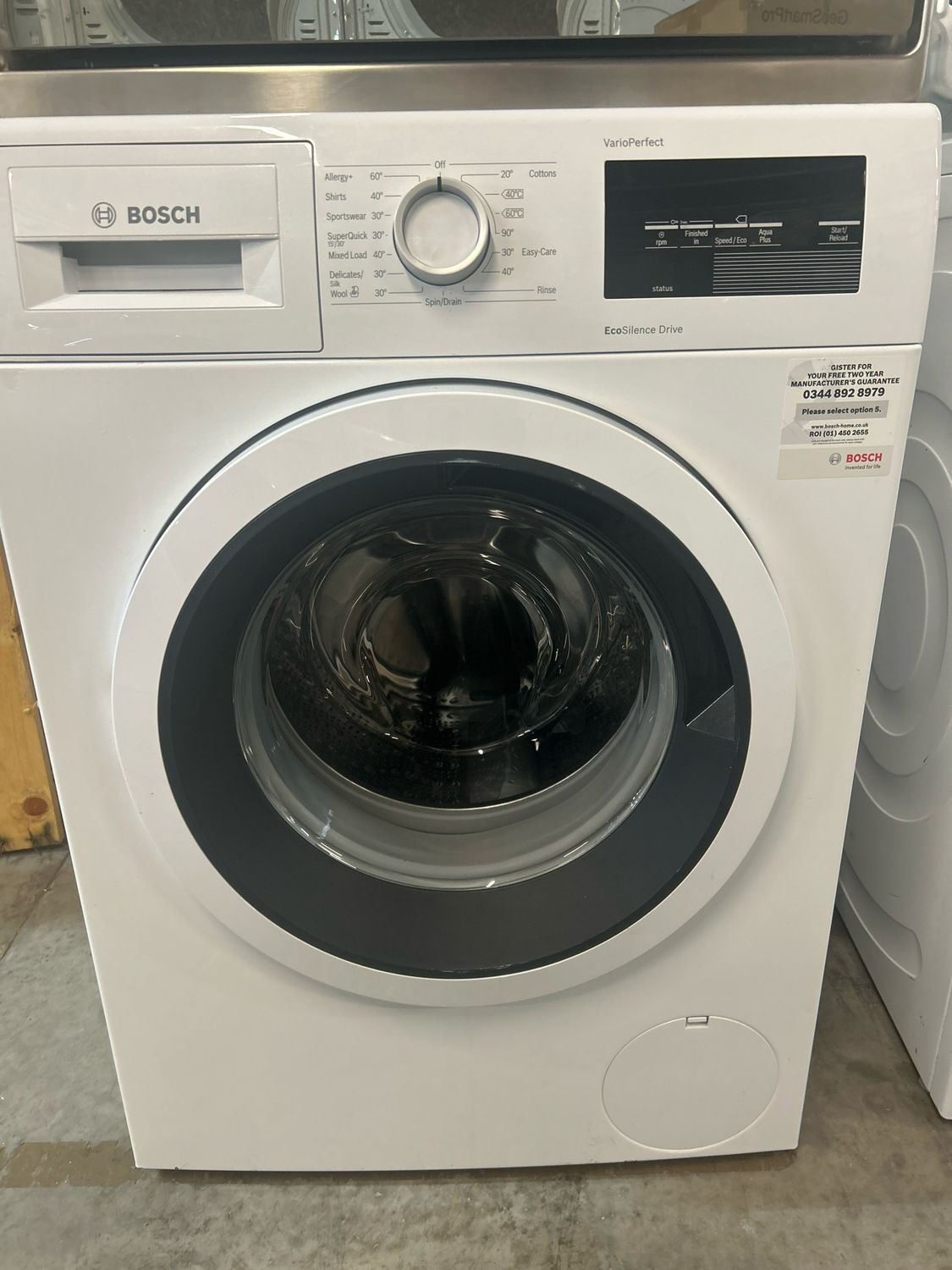 Bosch WAT28371GB/34 8kg 1400rpm Washing Machine White