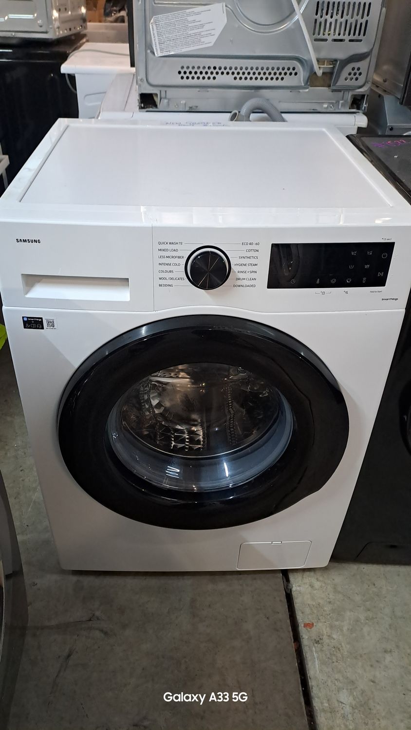Samsung WW90CGC04DAEEU 9kg 1400 Washing Machine White New Graded