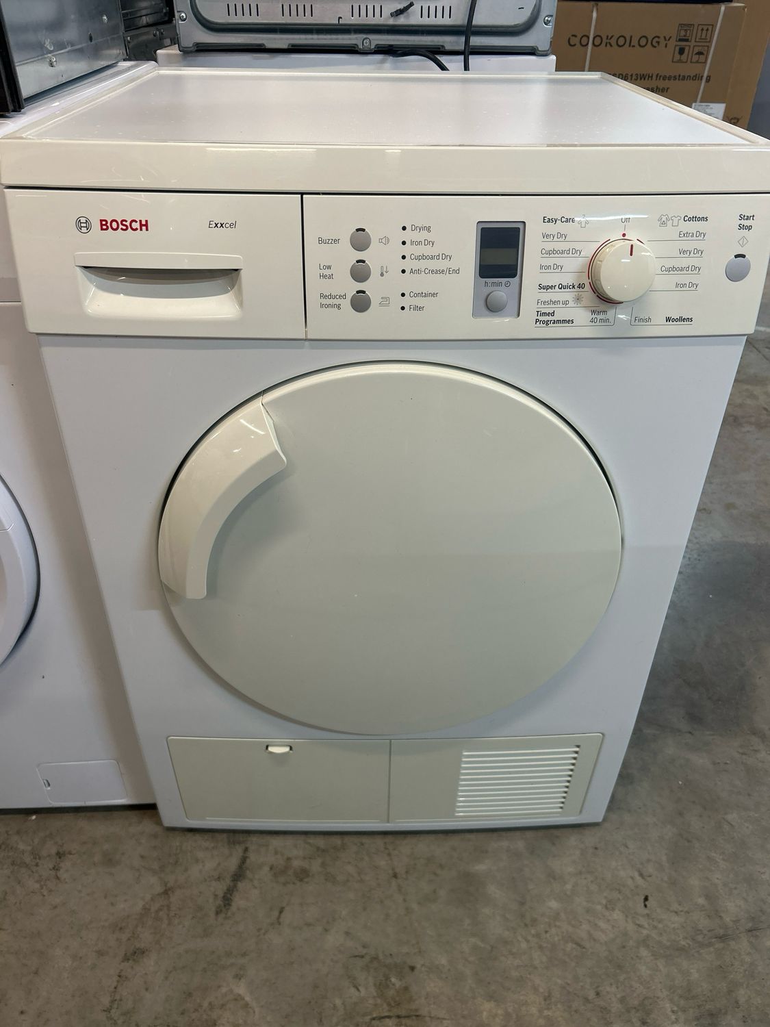 Bosch 8KG Condenser Dryer White
