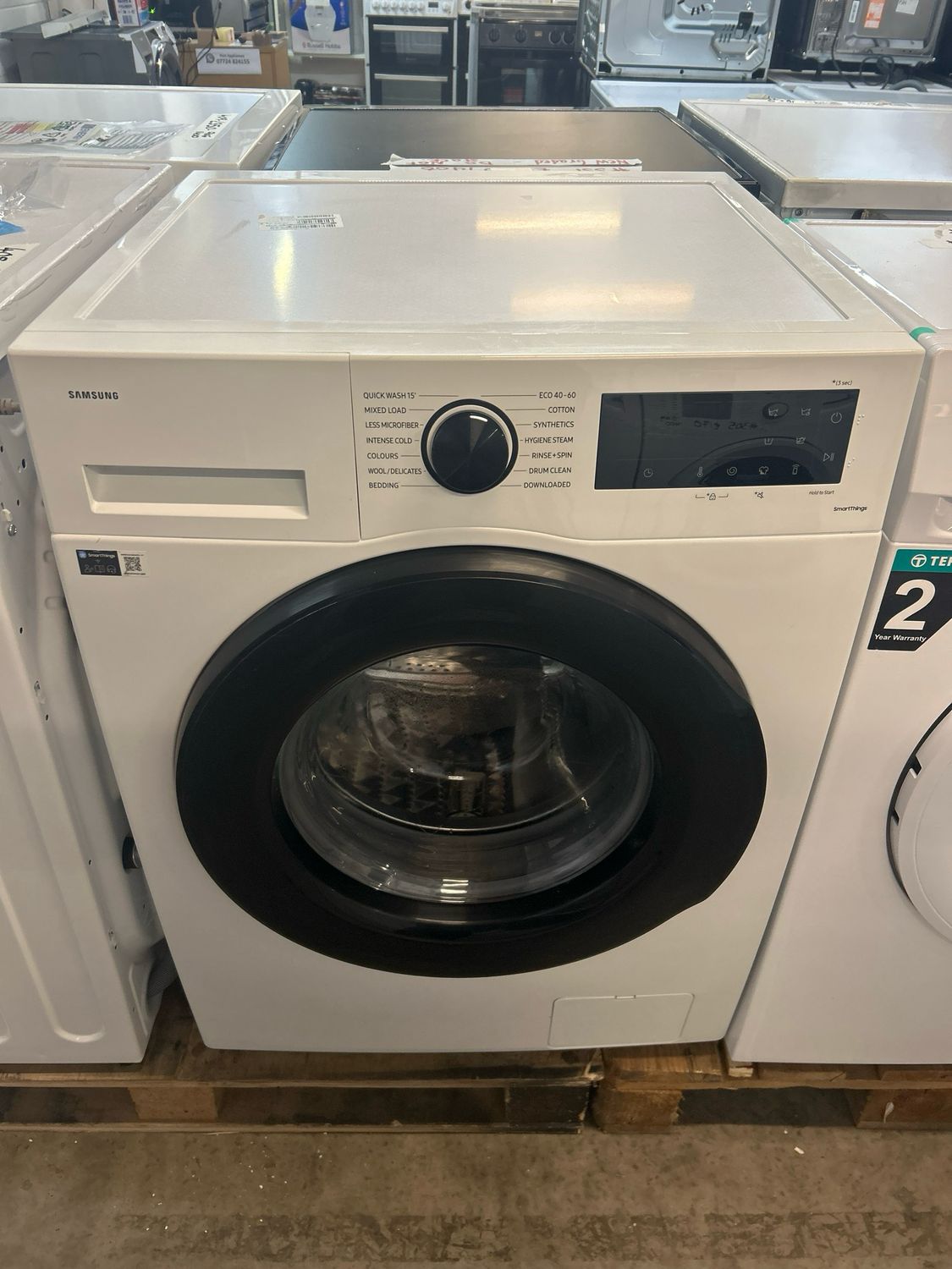 Samsung WW90CGC04DAEEU 9kg 1400 Washing Machine White New Graded