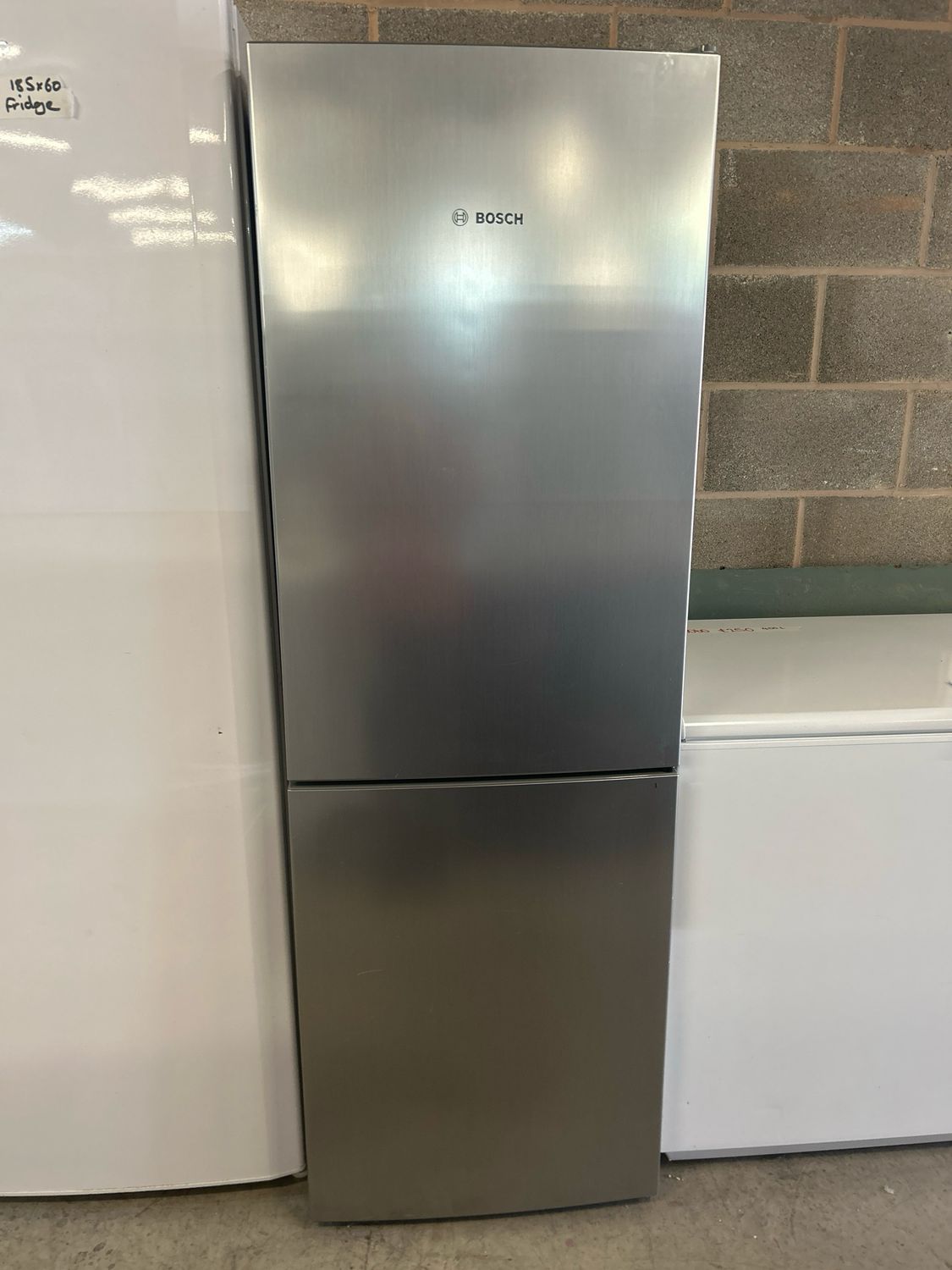 Bosch KGN36 Fridge Freezer Silver H175cm W59cm