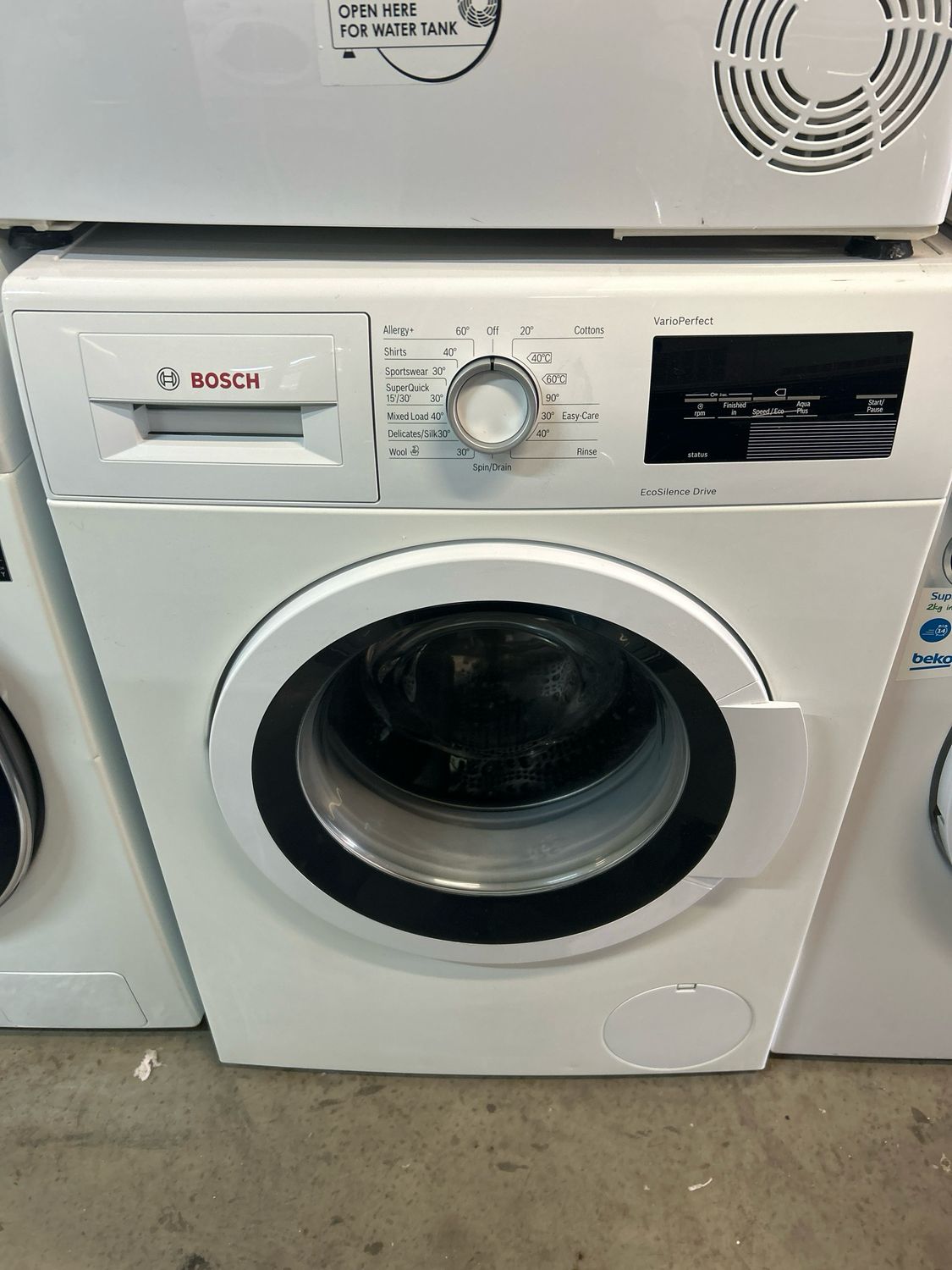 Bosch Varioperfect WAT28371GB/34 8kg Load 1400 Spin Washing Machine White Refurbished 