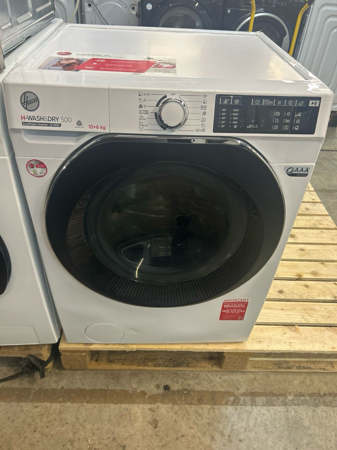 Hoover HD4106AMC 10KG/6KG Washer/Dryer White