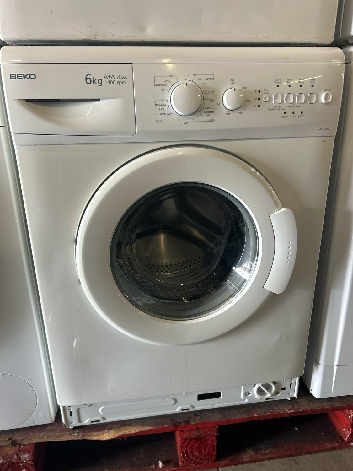 Beko WM6143W 6kg 1400rpm Washing Machine White 3 Month Guarantee