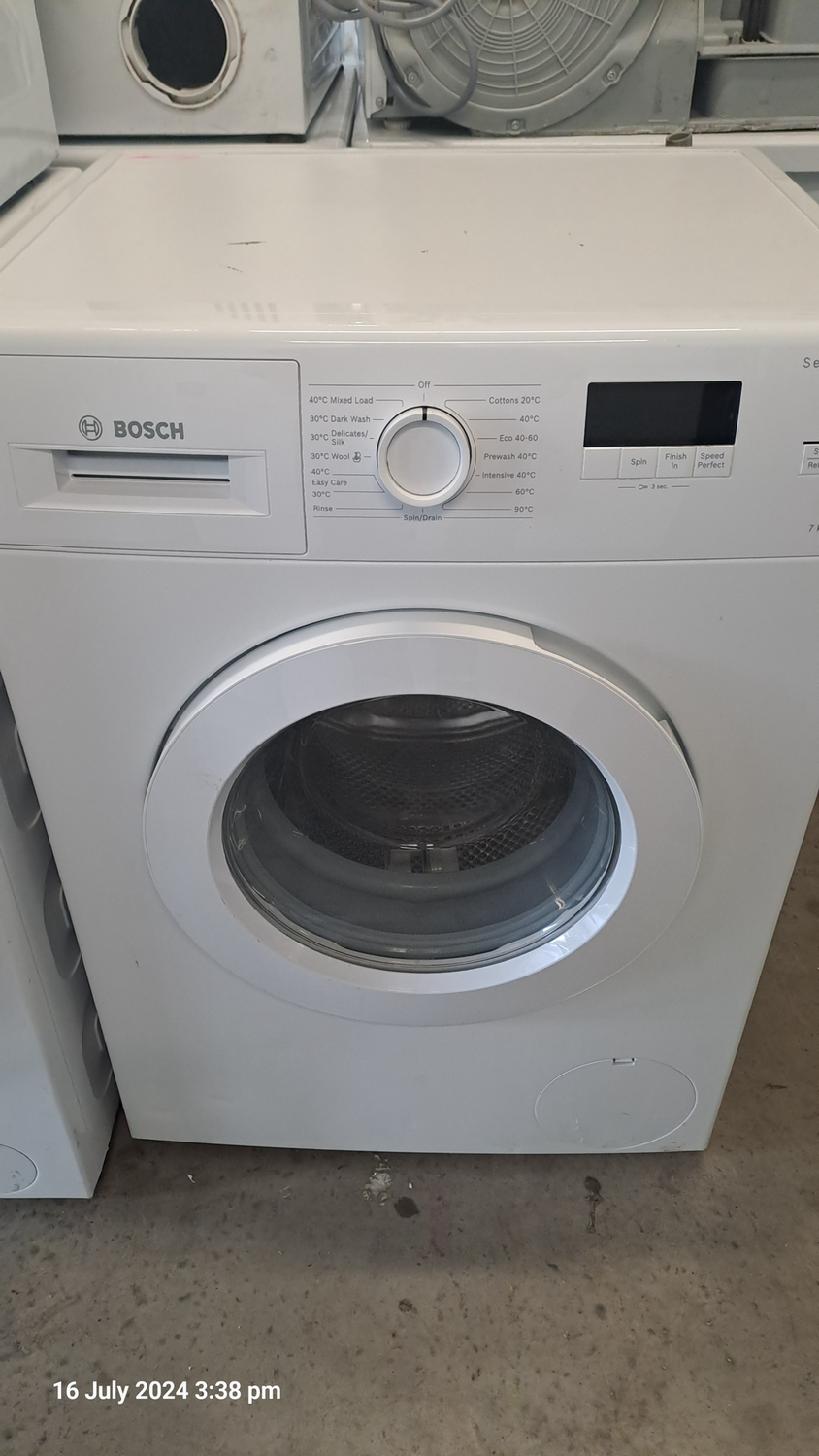 Bosch Serie 2 WAJ28008GB 7kg Load 1400 Spin Washing Machine White Refurbished 