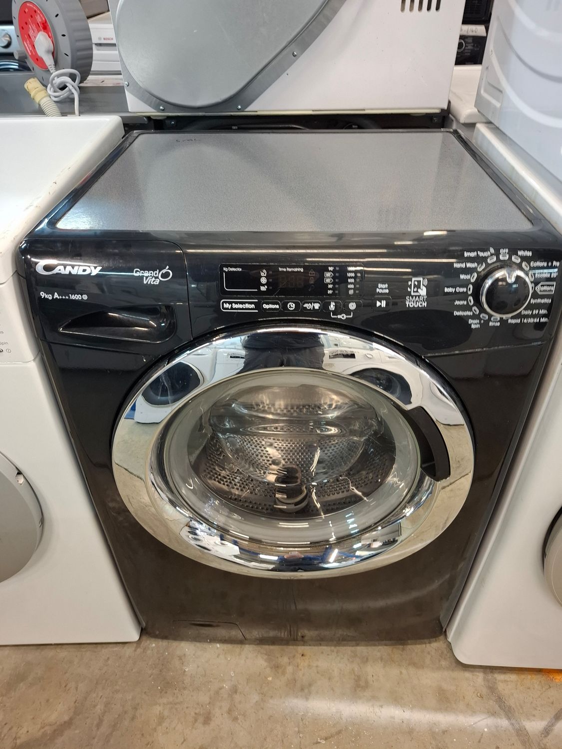 Candy GVS169 9kg 1600 Spin Washing Machine Black Refurbished