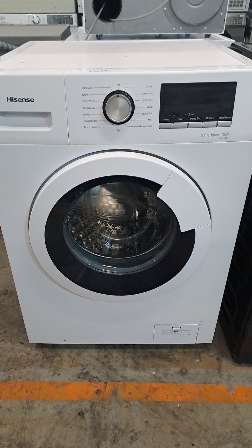 Hisense WFHV9014 9kg 1400rpm Washing Machine White