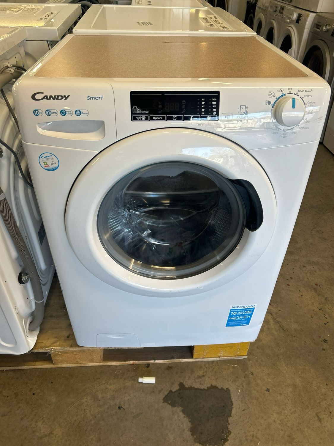 Candy CS1410TWE 10KG 1400RPM Washing Machine White