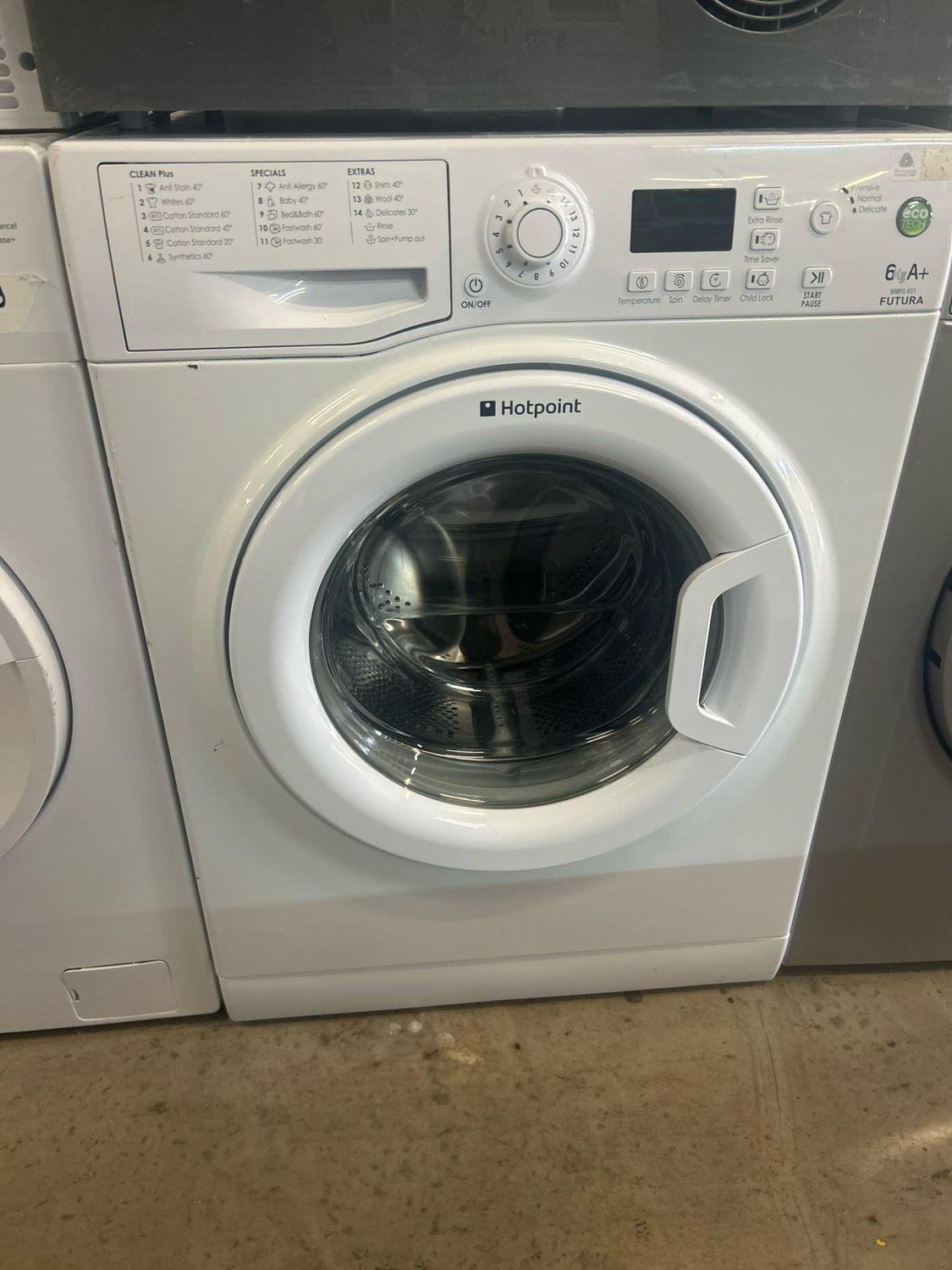 Hotpoint WMFG651 6kg 1500rpm Washing Machine White - 3 Months Warranty