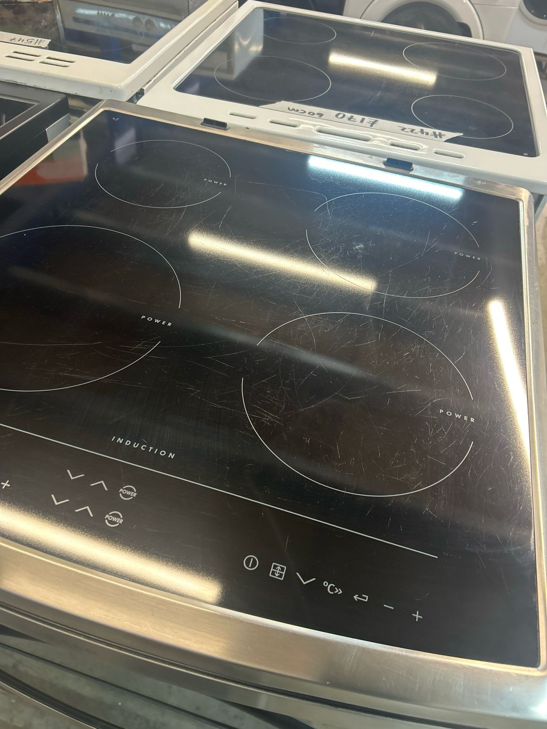 AEG 60cm Electric cooker Double Oven Induction Hobs Stainless Steel