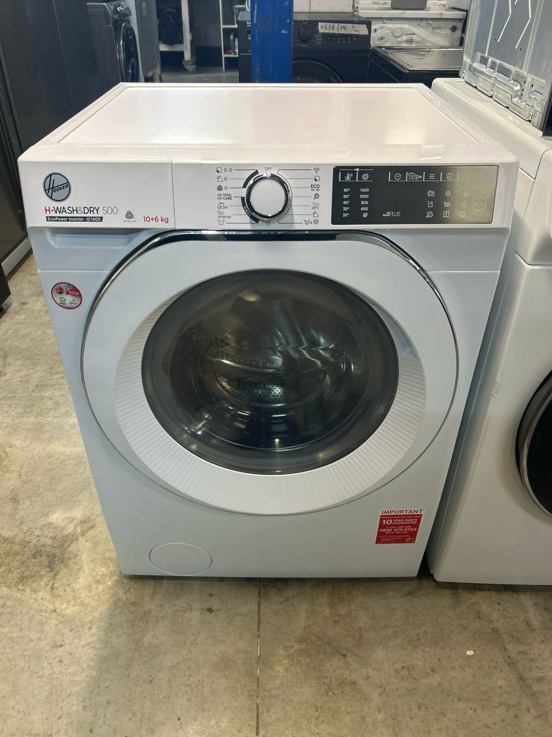 Hoover HDB4106AMC 10KG/6KG Washer/Dryer White