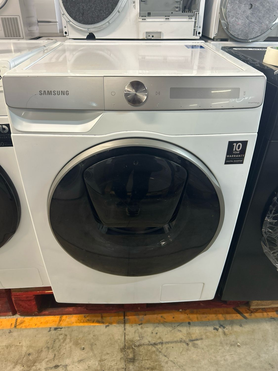 Samsung WW90T986DSH 9kg 1400 Auto Dose Washing Machine White Refurbished
