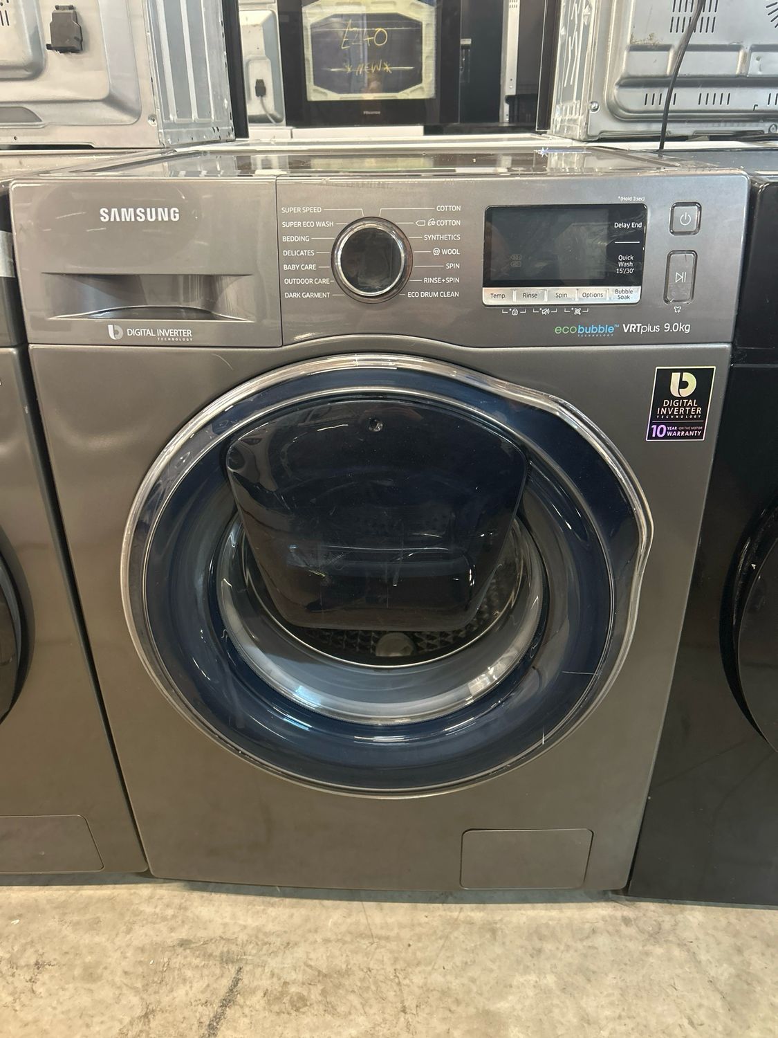 Samsung WW90K6610QX/EU 9kg 1400rpm Grey