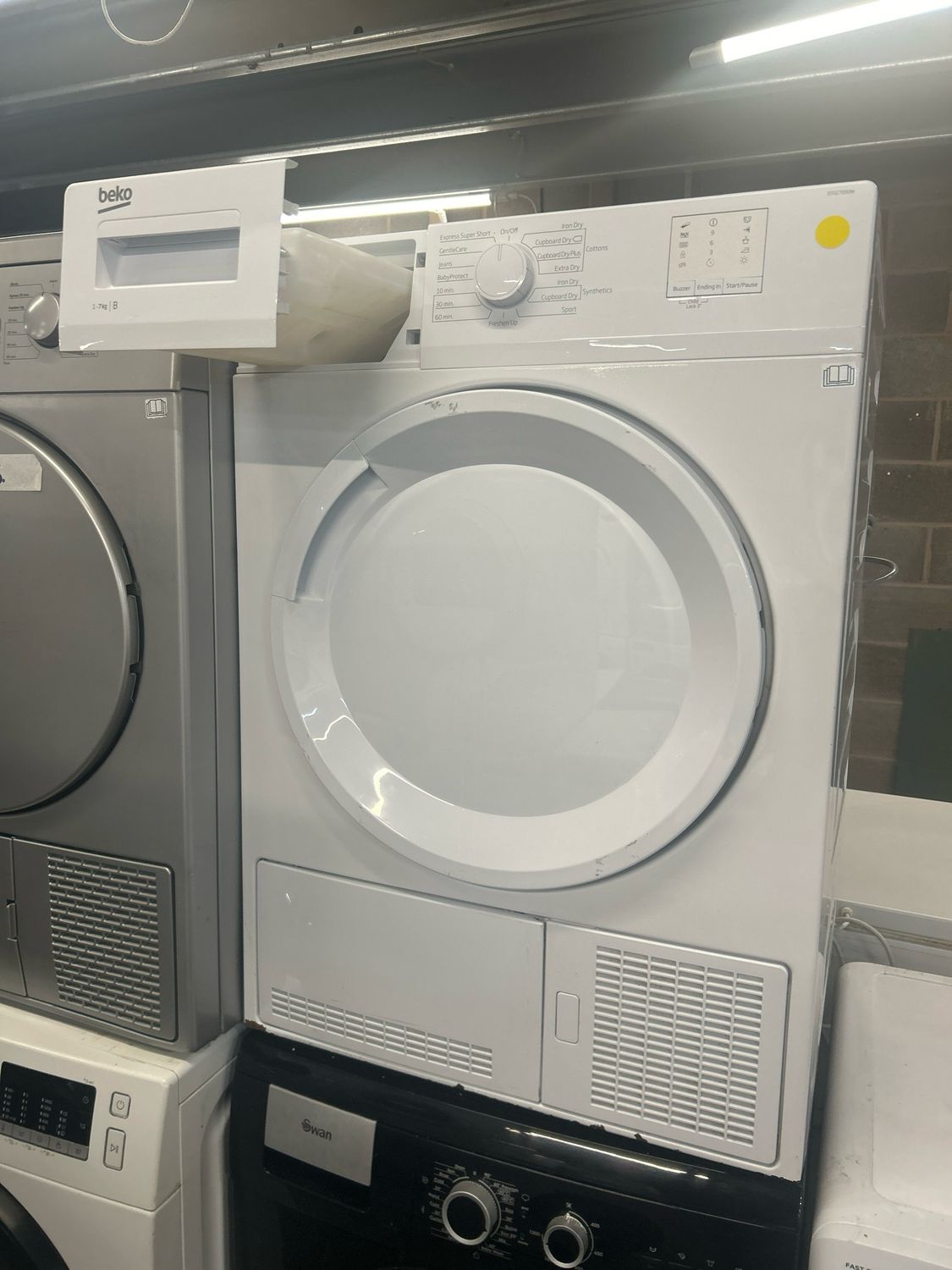 Beko DTGC7000W 7kg Condenser Dryer White