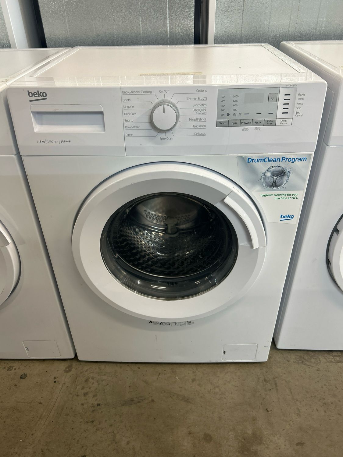 Beko WTG841B2W 8kg 1400rpm Washing Machine White