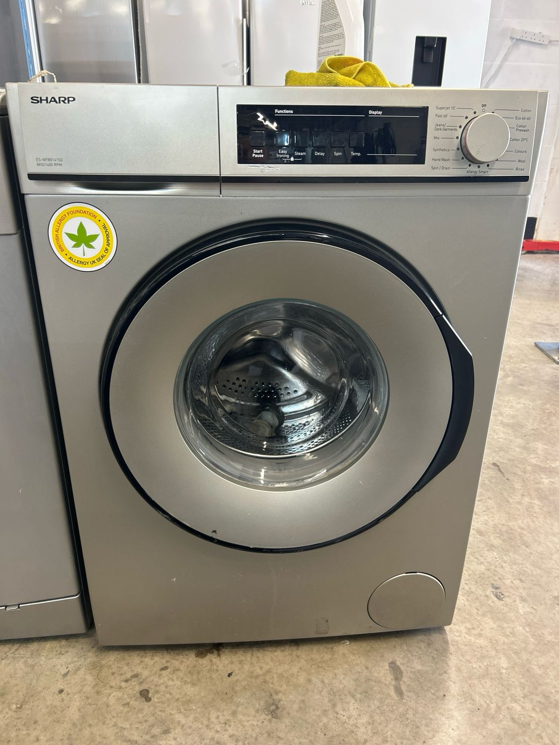 Sharp ES-NFB8141SD 8KG 1400RPM Silver