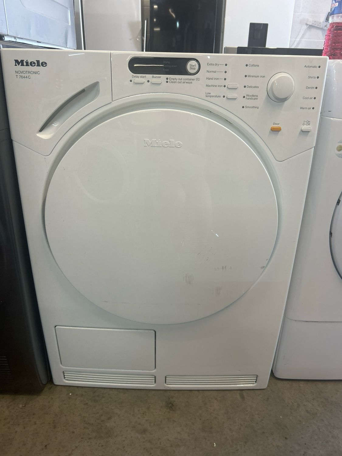 Miele T7644C Condenser Dryer 7kg White