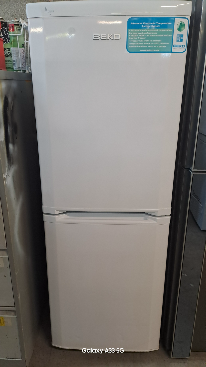 Beko Fridge Freezer Black